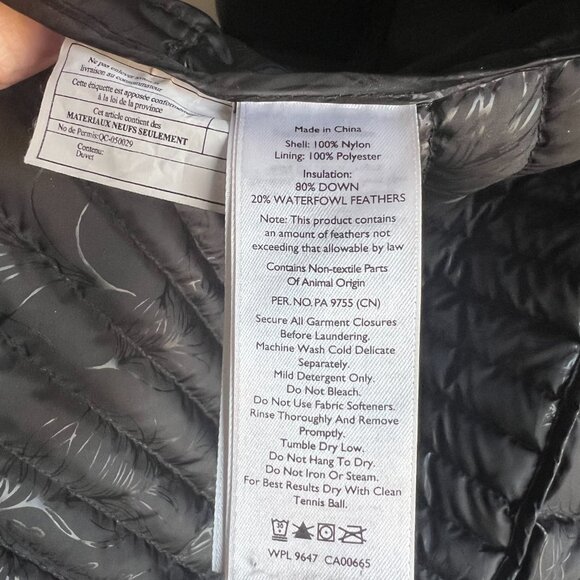 Eddie Bauer Black Puffer Jacket - Picture 4 of 9